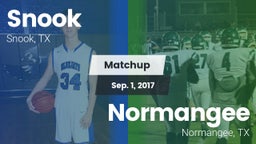 Matchup: Snook vs. Normangee  2017