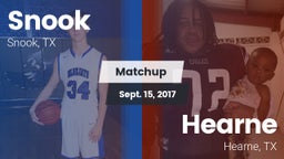 Matchup: Snook vs. Hearne  2017