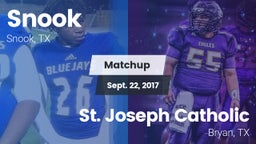 Matchup: Snook vs. St. Joseph Catholic  2017