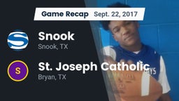 Recap: Snook  vs. St. Joseph Catholic  2017