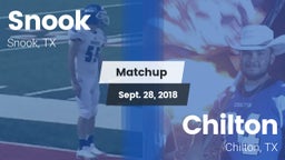 Matchup: Snook vs. Chilton  2018