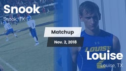 Matchup: Snook vs. Louise  2018