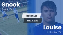 Matchup: Snook vs. Louise  2019