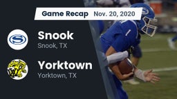 Recap: Snook  vs. Yorktown  2020