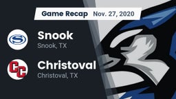 Recap: Snook  vs. Christoval  2020