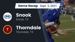 Recap: Snook  vs. Thorndale  2021