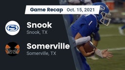 Recap: Snook  vs. Somerville  2021