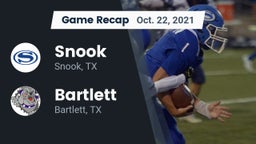 Recap: Snook  vs. Bartlett  2021