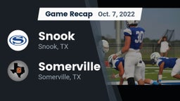 Recap: Snook  vs. Somerville  2022