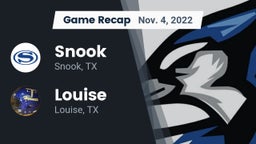 Recap: Snook  vs. Louise  2022