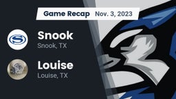 Recap: Snook  vs. Louise  2023