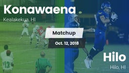 Matchup: Konawaena vs. Hilo  2018