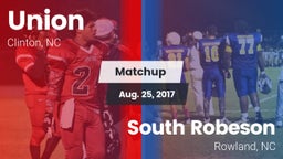 Matchup: Union vs. South Robeson  2017