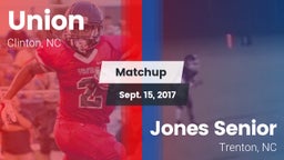 Matchup: Union vs. Jones Senior  2017