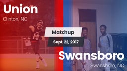 Matchup: Union vs. Swansboro  2017