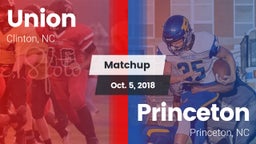 Matchup: Union vs. Princeton  2018