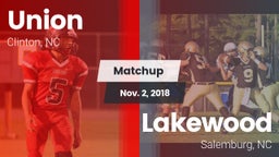Matchup: Union vs. Lakewood  2018