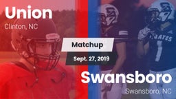 Matchup: Union vs. Swansboro  2019