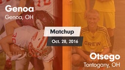 Matchup: Genoa vs. Otsego  2016