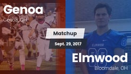 Matchup: Genoa vs. Elmwood  2017