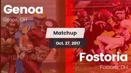 Matchup: Genoa vs. Fostoria  2017