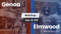 Matchup: Genoa vs. Elmwood  2018