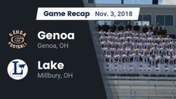Recap: Genoa  vs. Lake  2018