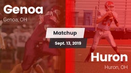 Matchup: Genoa vs. Huron  2019