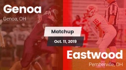 Matchup: Genoa vs. Eastwood  2019