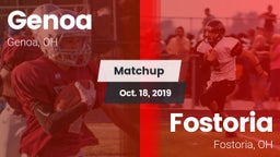 Matchup: Genoa vs. Fostoria  2019