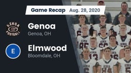 Recap: Genoa  vs. Elmwood  2020
