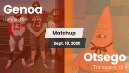 Matchup: Genoa vs. Otsego  2020