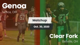 Matchup: Genoa vs. Clear Fork  2020