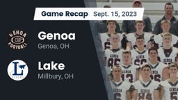 Recap: Genoa  vs. Lake  2023