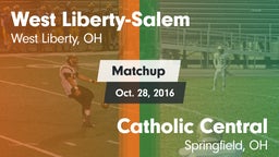 Matchup: West Liberty-Salem vs. Catholic Central  2016