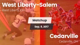 Matchup: West Liberty-Salem vs. Cedarville  2017
