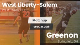 Matchup: West Liberty-Salem vs. Greenon  2018