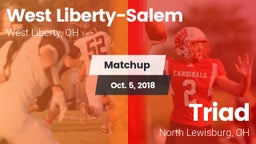 Matchup: West Liberty-Salem vs. Triad  2018
