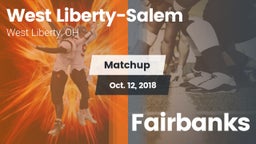 Matchup: West Liberty-Salem vs. Fairbanks 2018