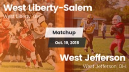 Matchup: West Liberty-Salem vs. West Jefferson  2018
