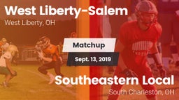 Matchup: West Liberty-Salem vs. Southeastern Local  2019