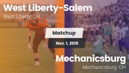 Matchup: West Liberty-Salem vs. Mechanicsburg  2019