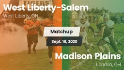 Matchup: West Liberty-Salem vs. Madison Plains  2020