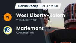 Recap: West Liberty-Salem  vs. Mariemont  2020