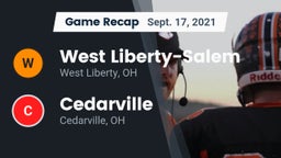 Recap: West Liberty-Salem  vs. Cedarville  2021