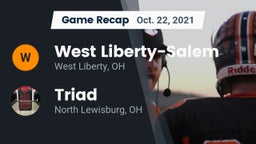 Recap: West Liberty-Salem  vs. Triad  2021
