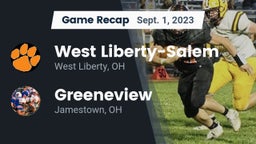 Recap: West Liberty-Salem  vs. Greeneview  2023