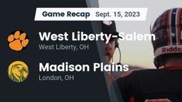 Recap: West Liberty-Salem  vs. Madison Plains  2023