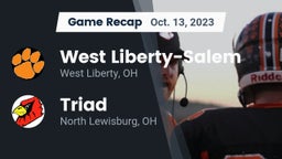 Recap: West Liberty-Salem  vs. Triad  2023