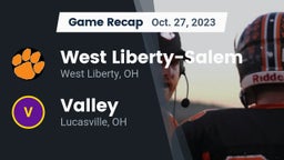 Recap: West Liberty-Salem  vs. Valley  2023